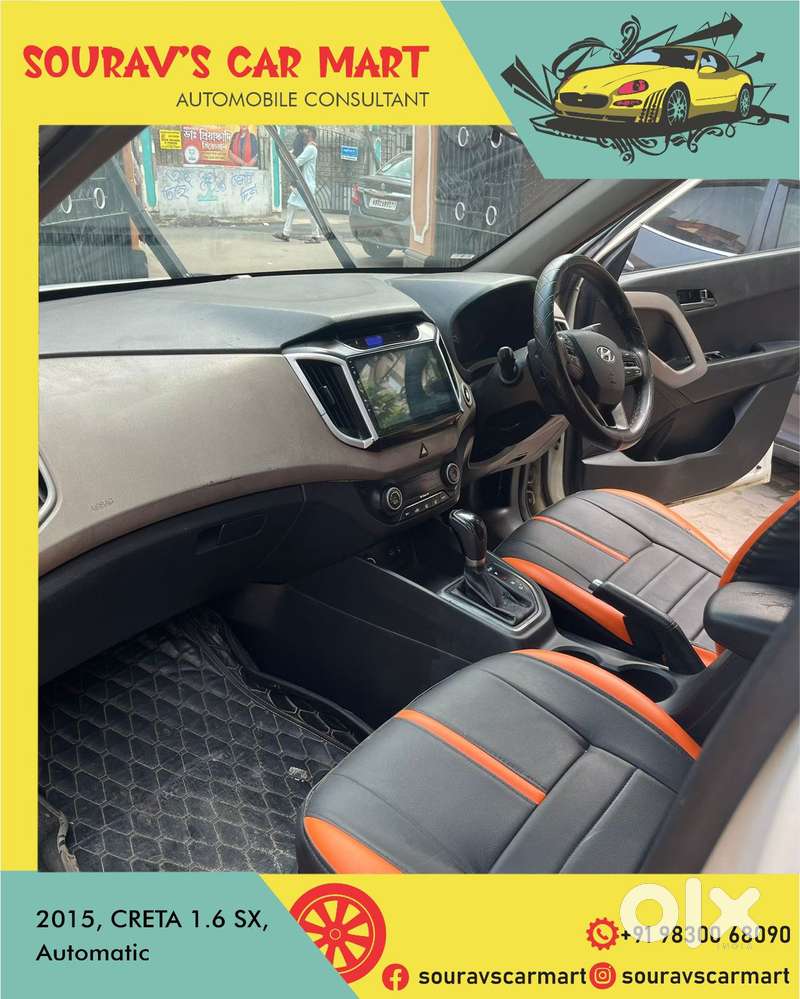 Hyundai Creta 1.6 Sx Automatic Diesel, 2015, Diesel