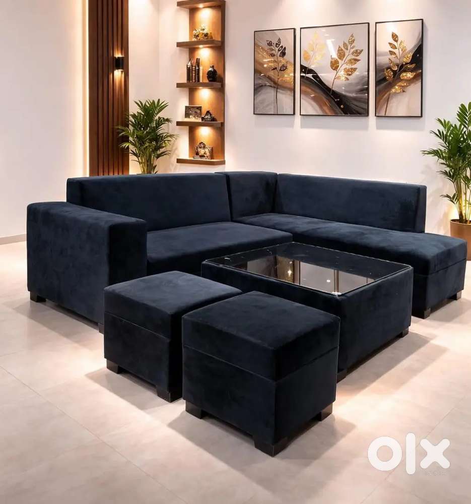 Brand new L shape sofa complite set (bhalswa)