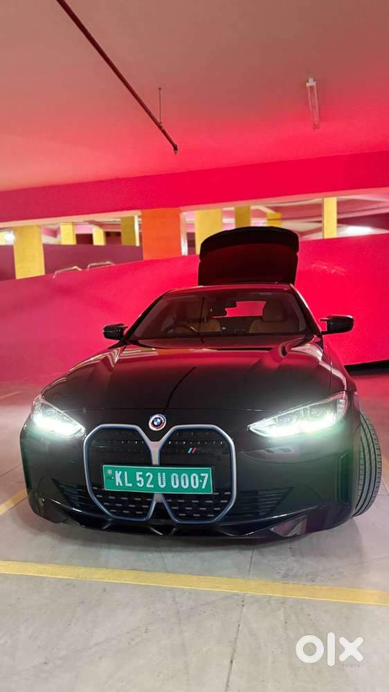 Bmw I4 Electric 0007 Number Plate Good Condition