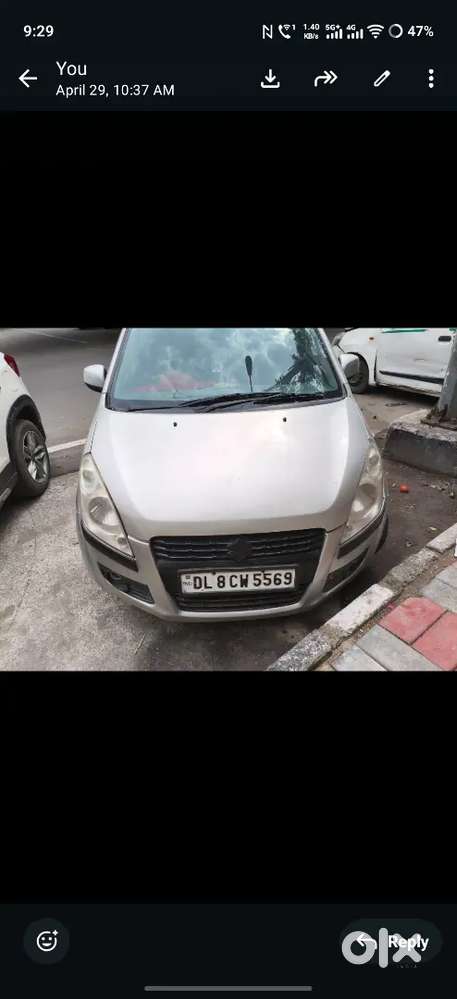 Good Condition Silver Colour Car