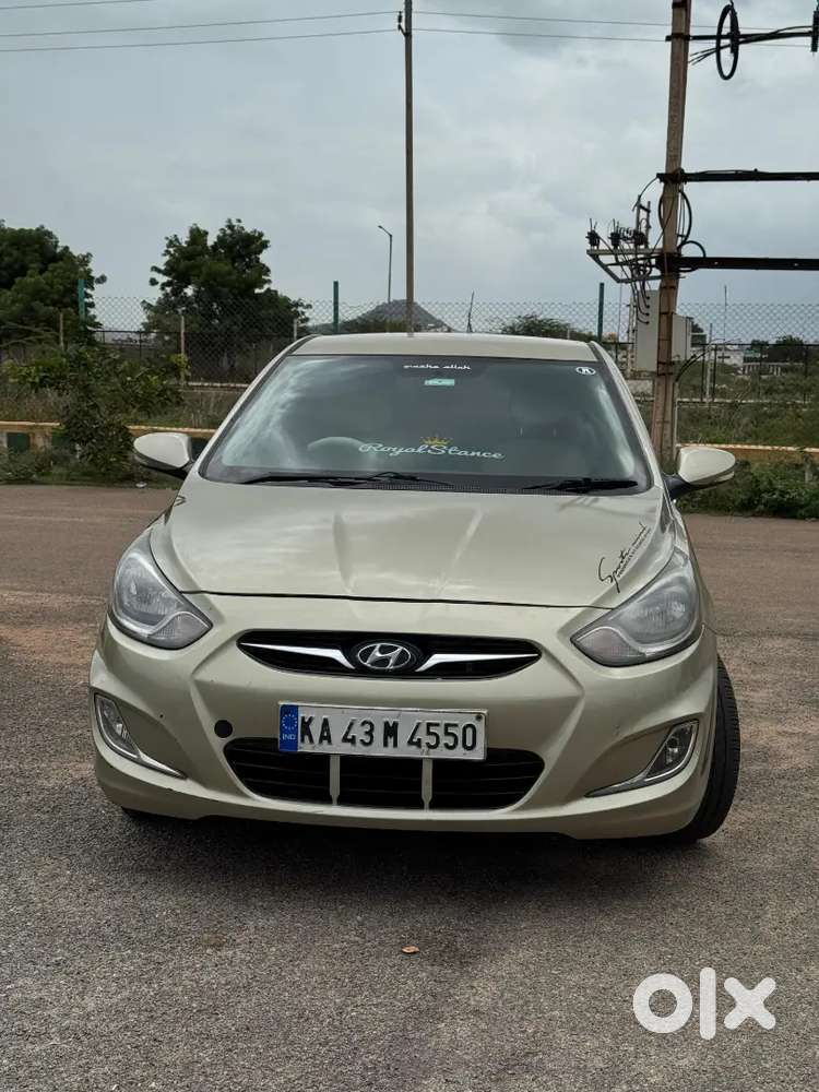 Hyundai Verna Crdi 2011 Sx Optional
