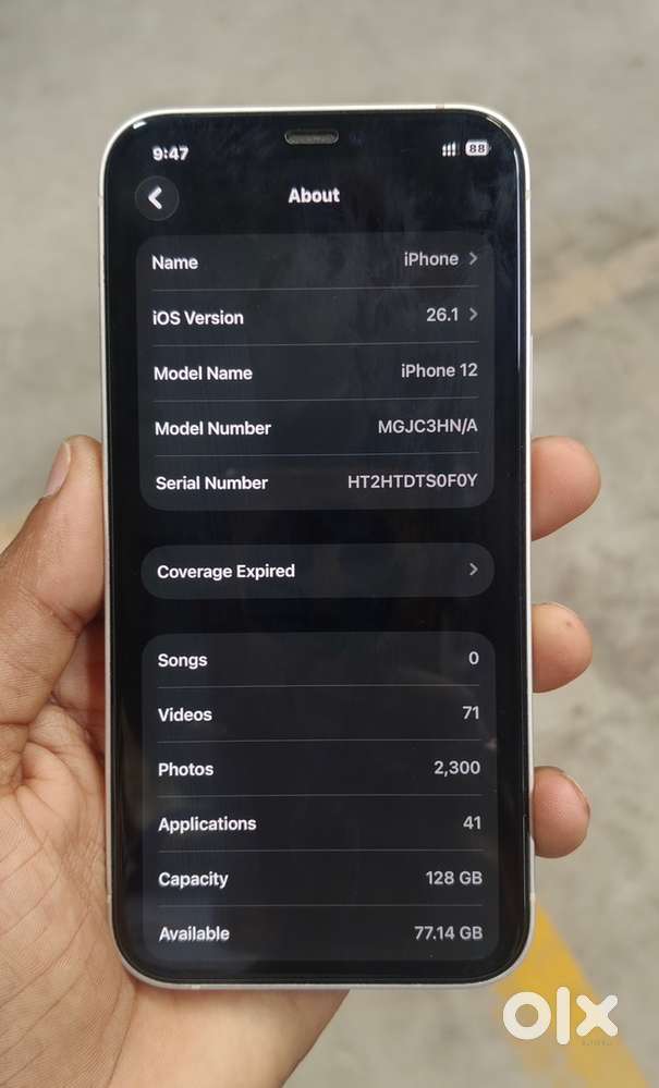 IPhone 12 4gb ram 128gb storage - Mobile Phones - 1827721085