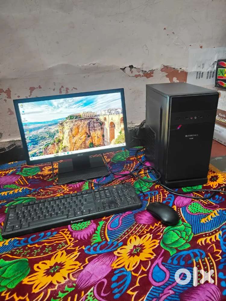 I3 cpu 3rd gen 3240- h61 board 8gb ram 240gb SSD 500gb hdd Desktop pc