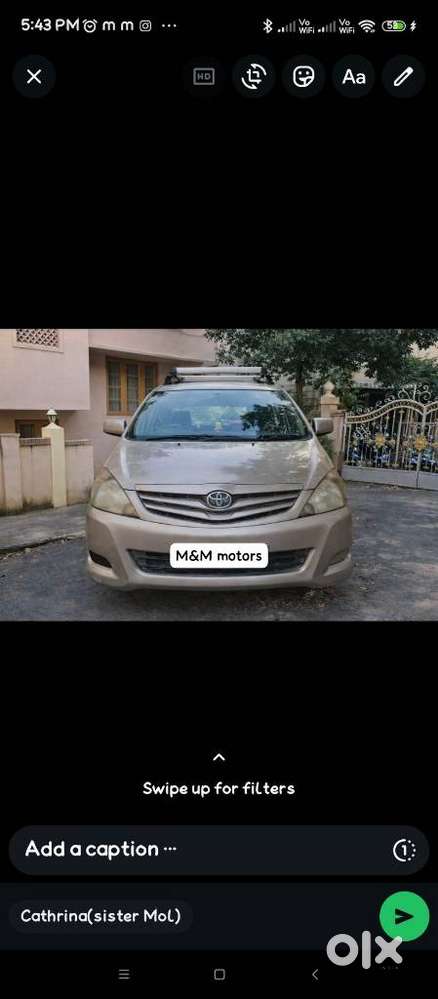 Toyota Innova 2.5 G (diesel) 7 Seater, 2010, Diesel