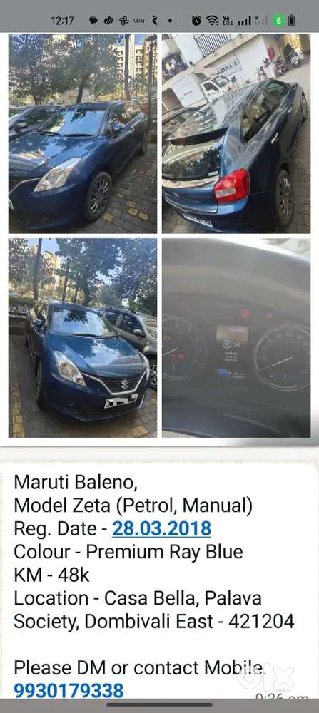 Baleno Royal Blue