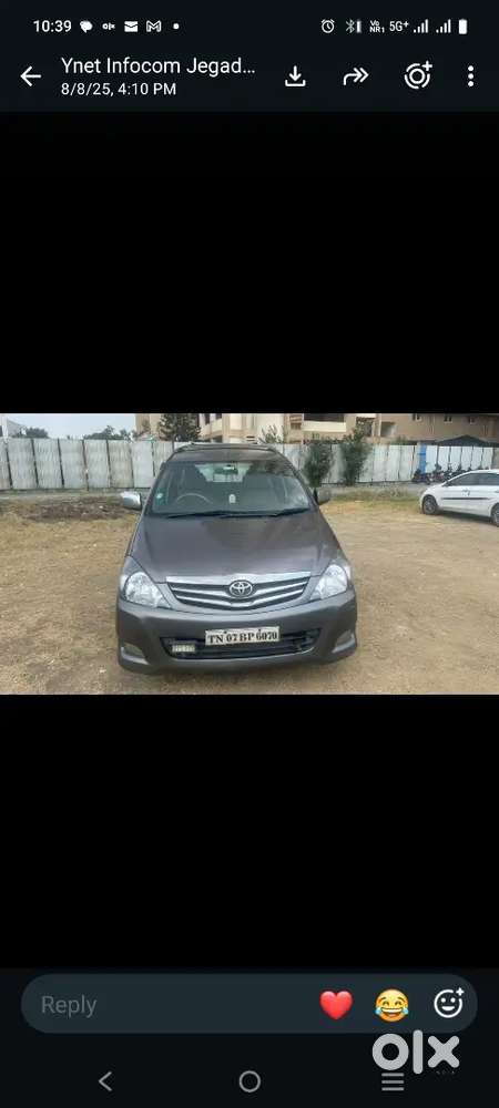Toyota Innova Vx 2011