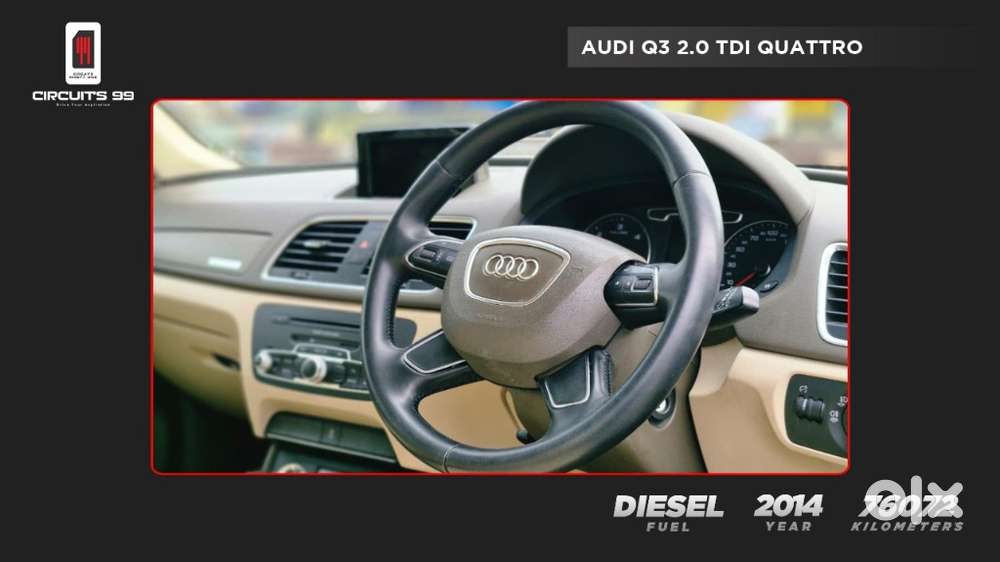 Audi Q3 2.0 Tdi Quattro, 2014, Diesel
