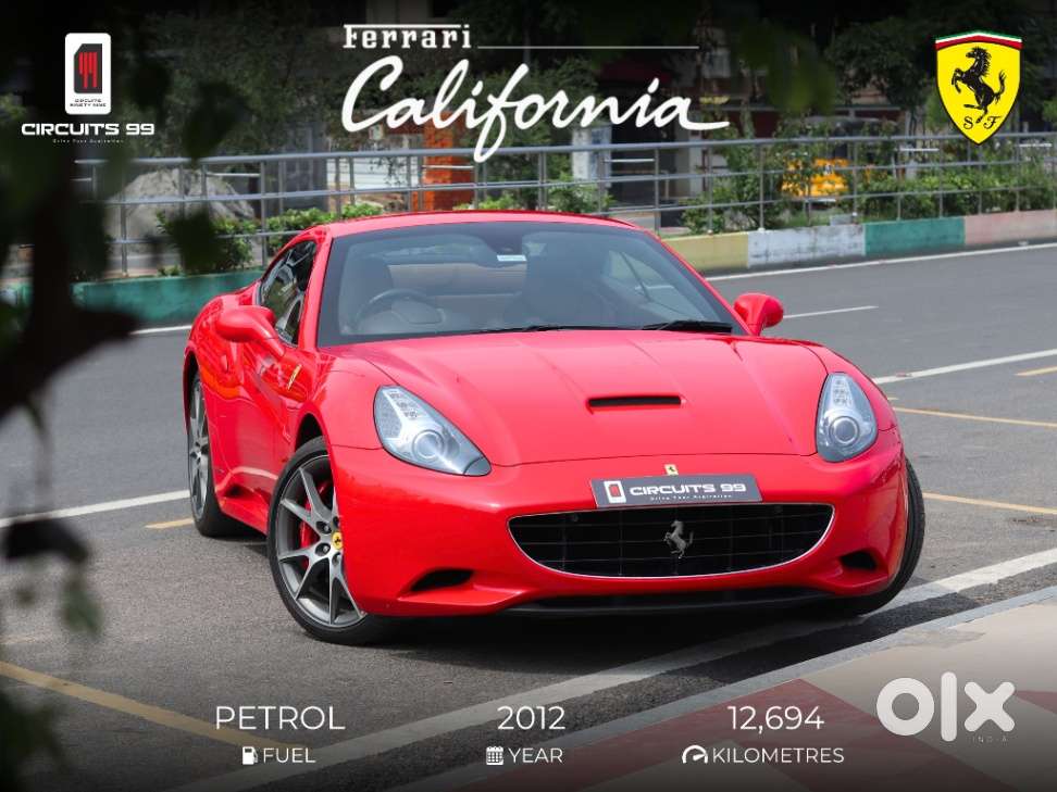 Ferrari California Convertible, 2012, Petrol