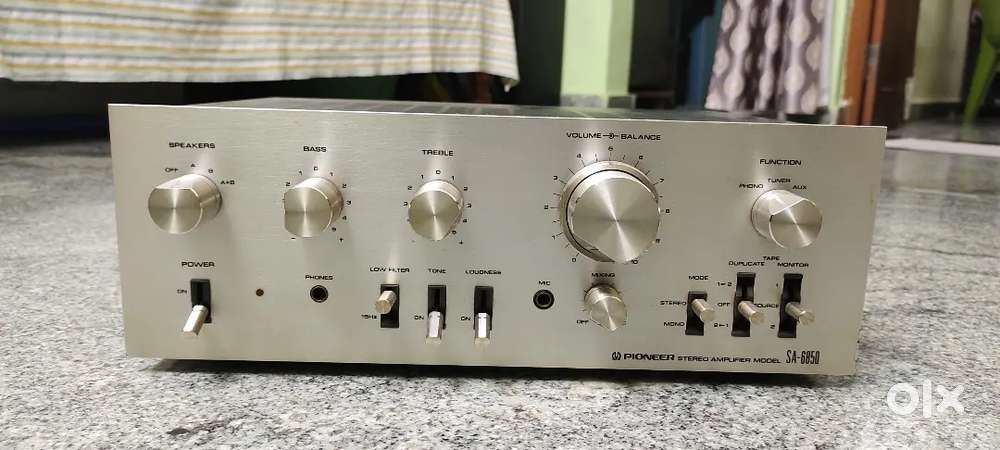 【SA-6850】PIONEER STEREO AMPLIFIER MODEL Pioneer Stereo Amplifier Model Sa-6850 Hi-Fi Audio Power Amp
