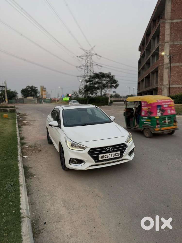 Hyundai Verna 2019 Top Model Sxo Options.
