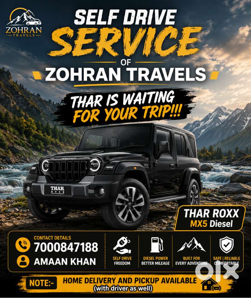 Zohran Self Drive Service