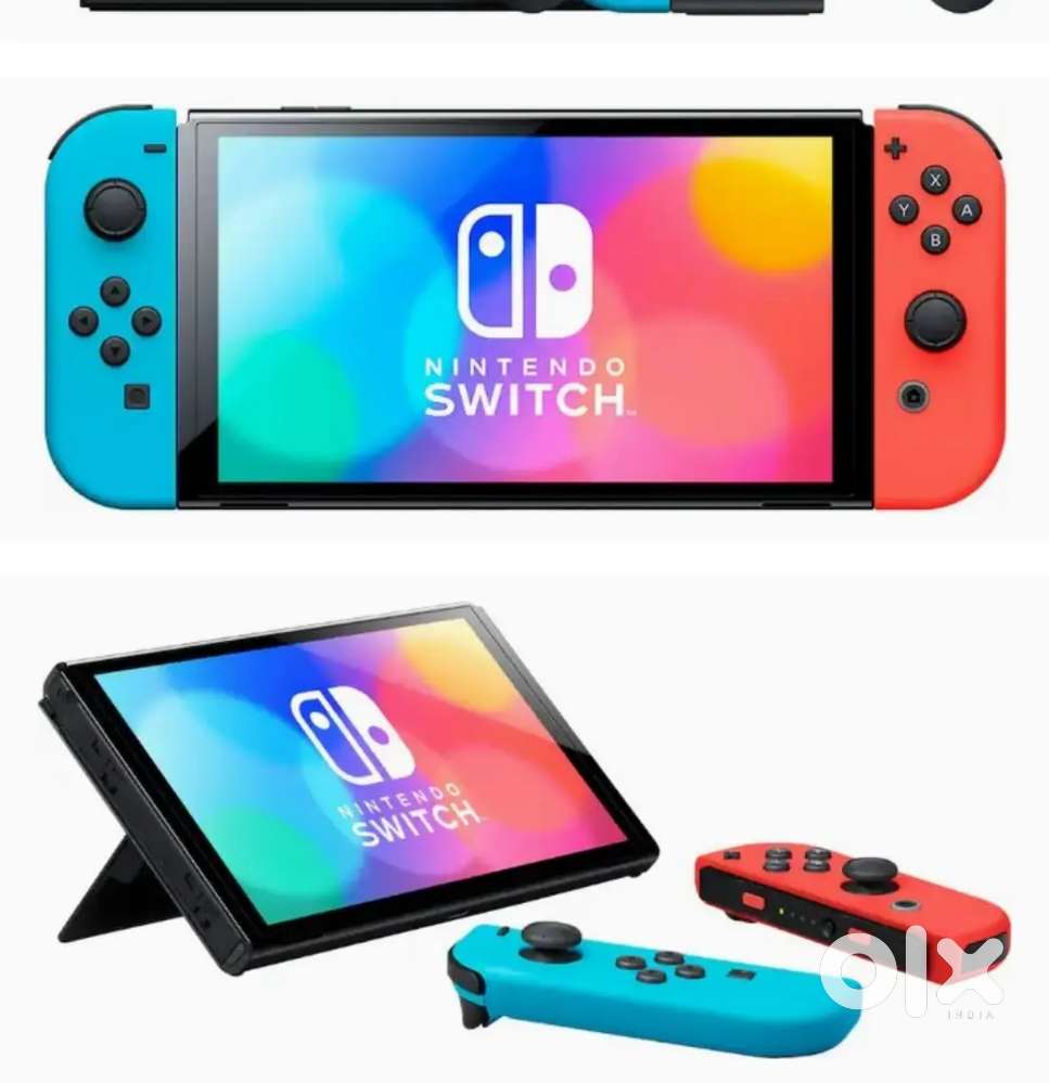 Nintendo Switch V1 Neon Red/Blue &ndash; Excellent Condition