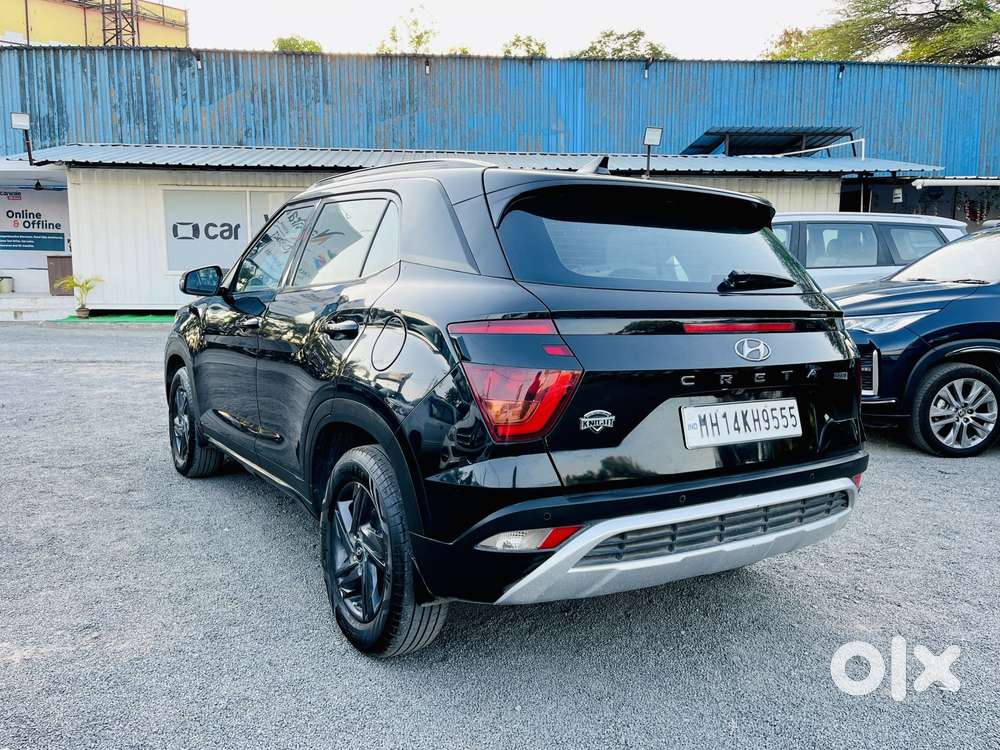 Hyundai Creta 1.5 S Plus Knight Diesel Dual Tone, 2022, Diesel