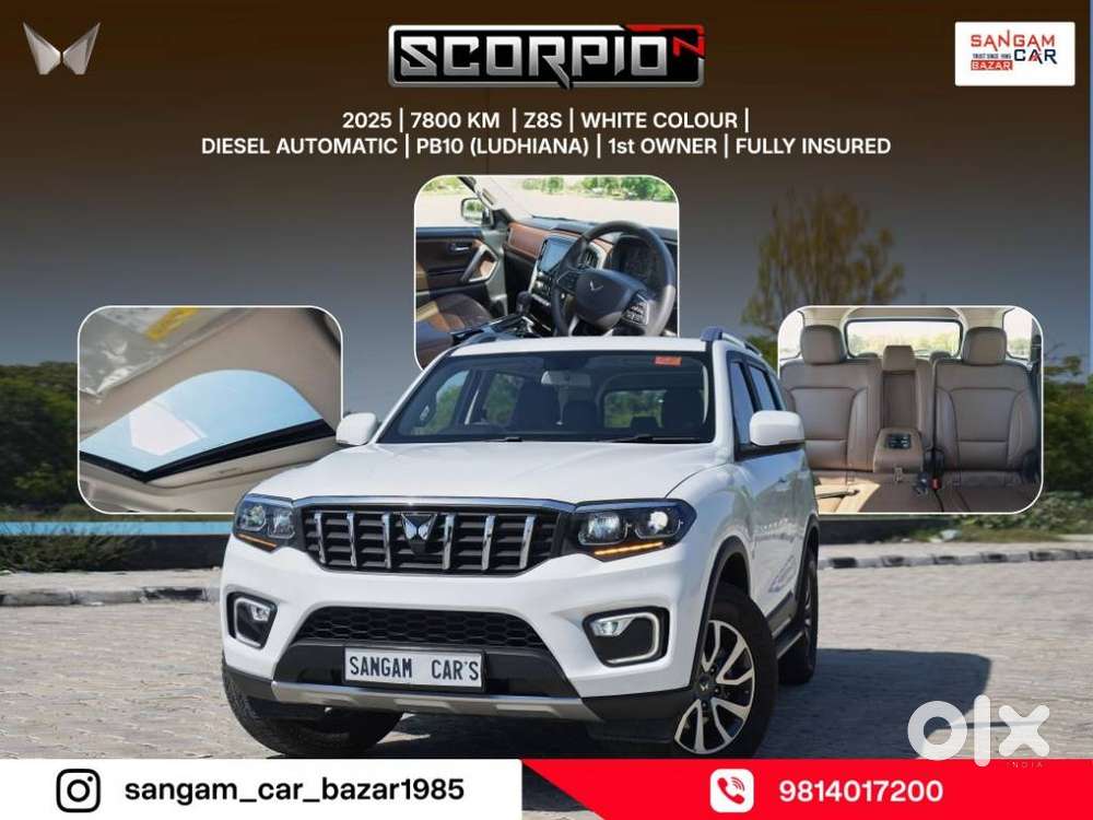 Mahindra Scorpio N D At 2wd Z8 S 7s Z8 Select, 2025, Diesel