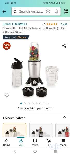 Cookwell Bullet Mixer Grinder Review