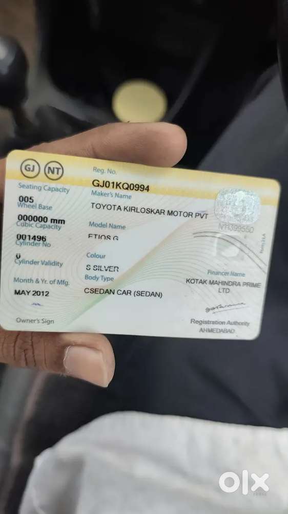 Toyota Etios G Exclusive 2013