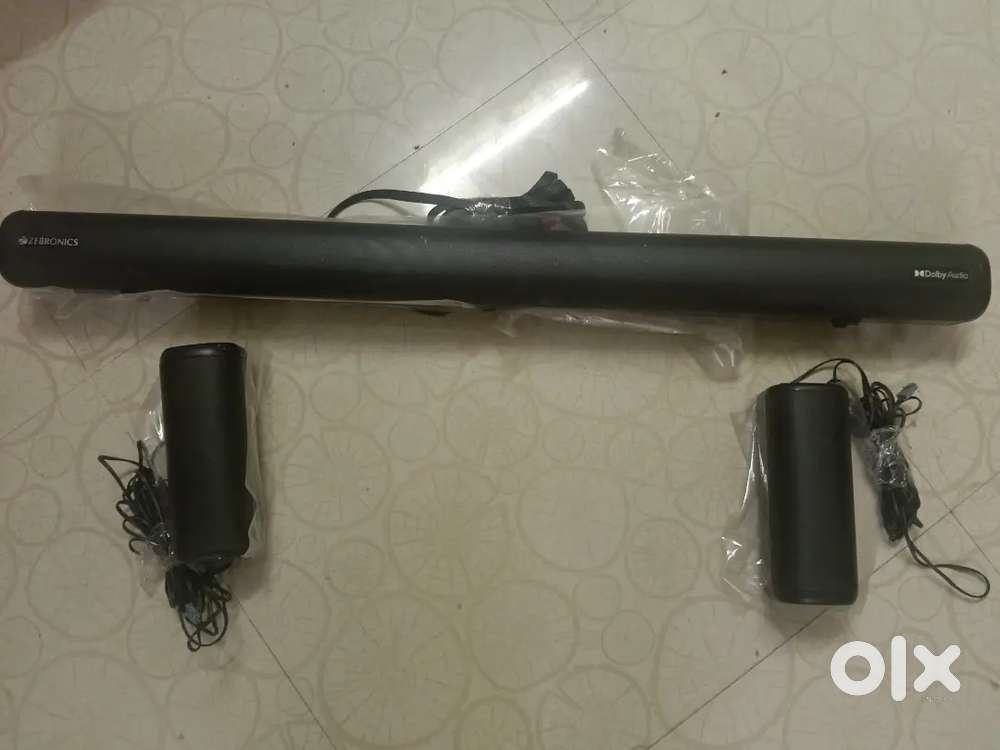 Zebronics (sound bar + 2 specaker s