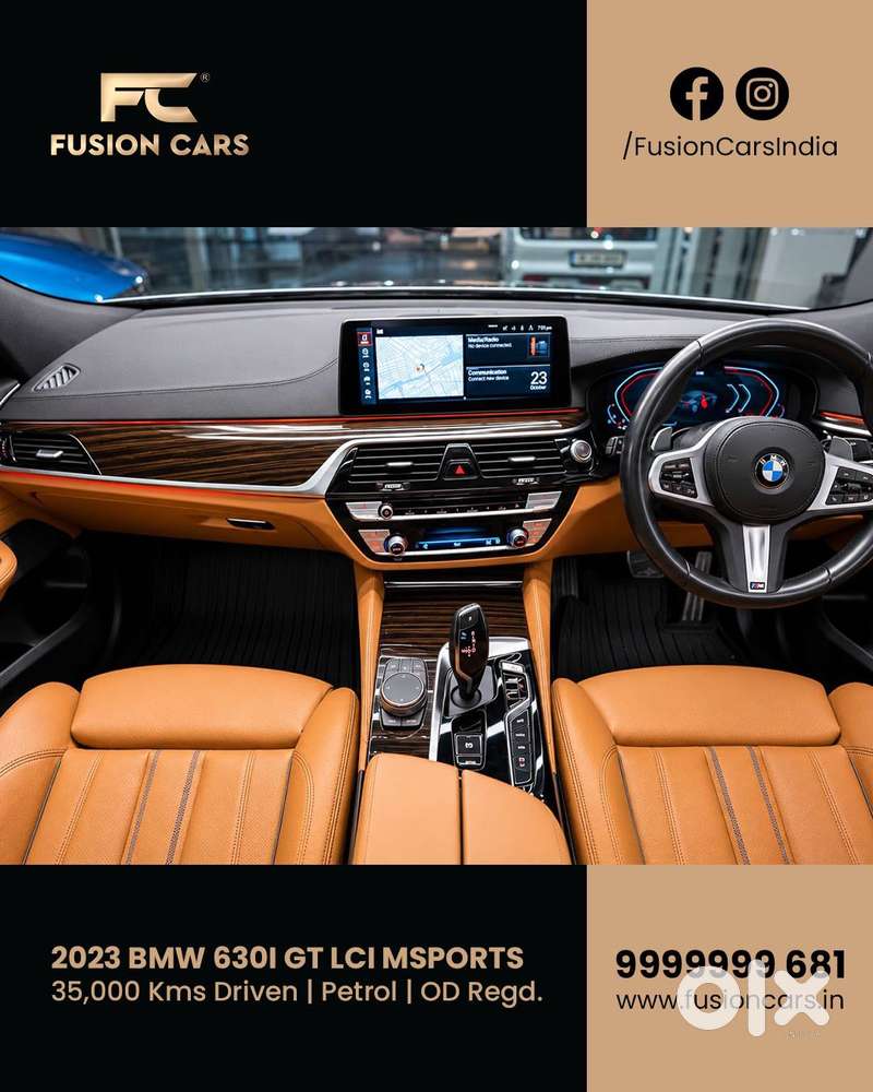Bmw 6 Series Gt 630i M Sport, 2023, Petrol