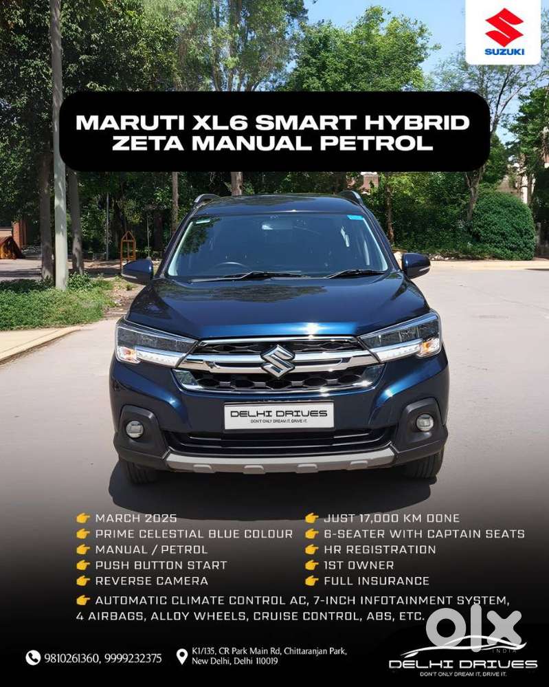 Maruti Suzuki Xl6 1.5 Zeta Mt, 2025, Petrol