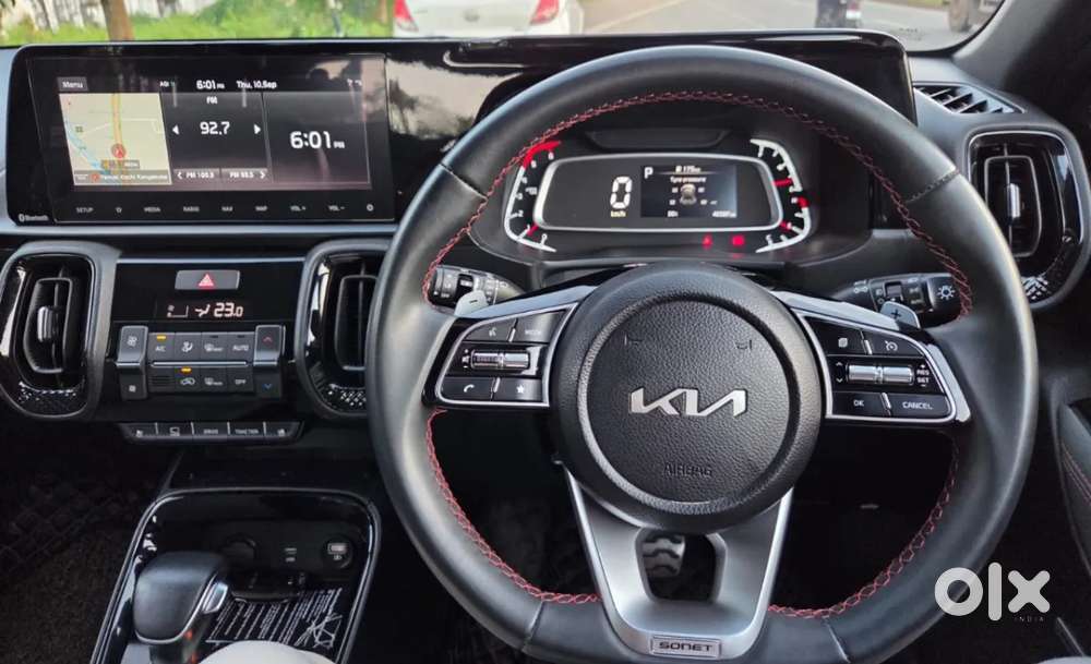 Kia Sonet 1.5 X Line Diesel At, 2022, Diesel