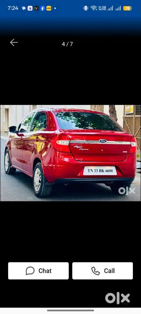 Ford Aspire 2015 Diesel Well Maintained