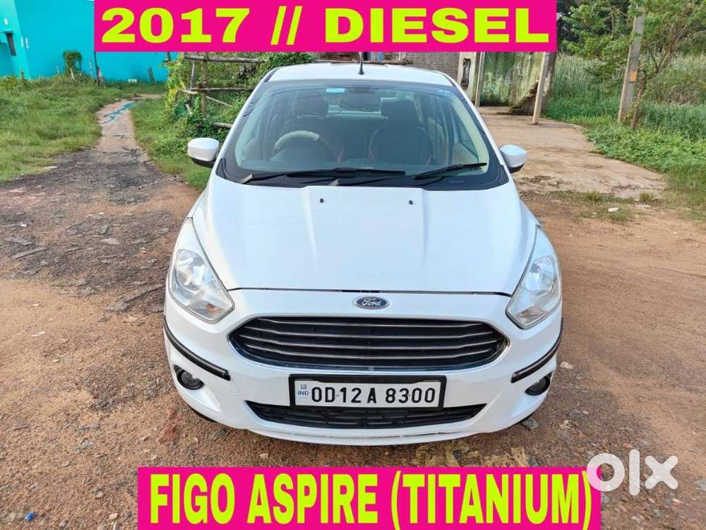 Ford Figo Aspire Titanium Blu Diesel, 2017, Diesel