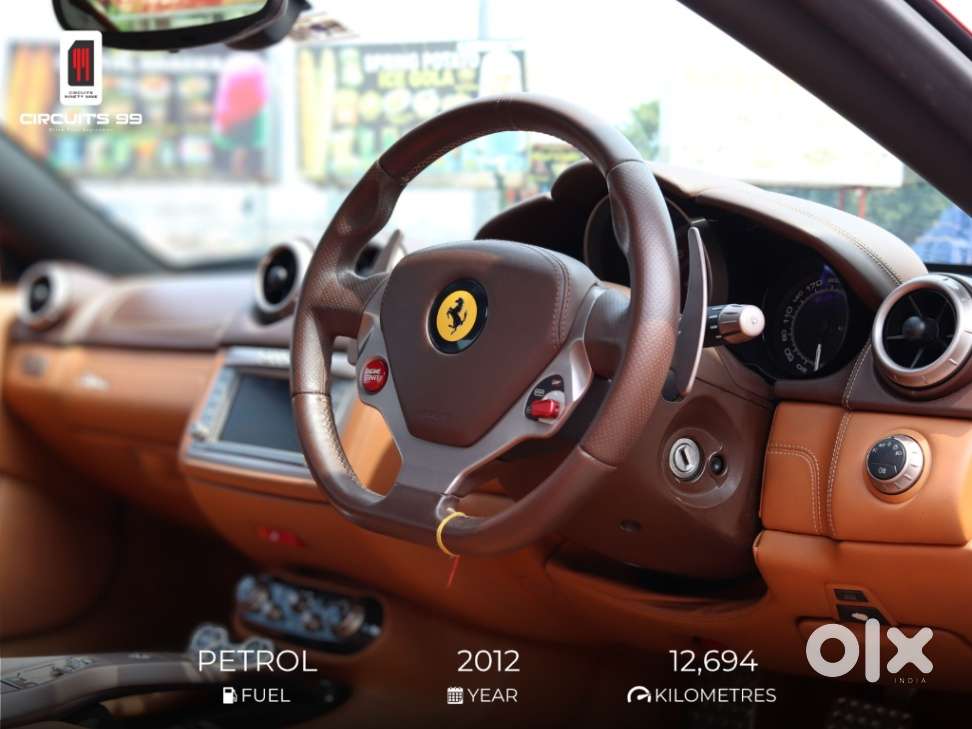 Ferrari California Convertible, 2012, Petrol