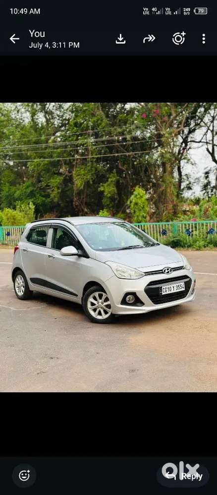 Hyundai Grand I10 Petrol Automatic 2015