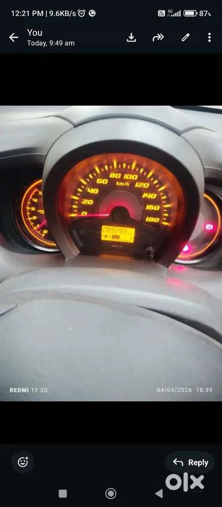 Honda Amaze 2nd Gen 2013 Brand New Tyre +tv+reverse Camera