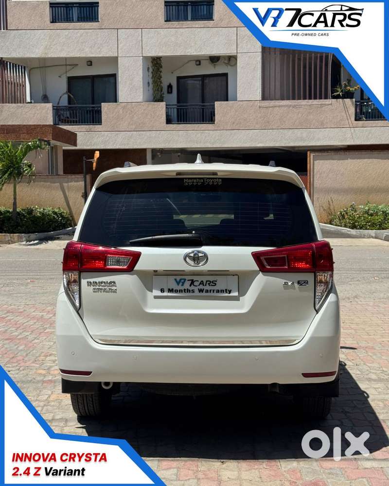 Toyota Innova Crysta Zx 2.4 Diesel 7 Seater, 2021, Diesel
