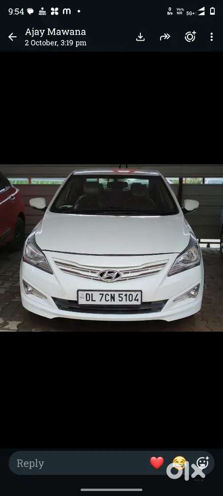 Hyundai Verna 1.6 Sx 2012