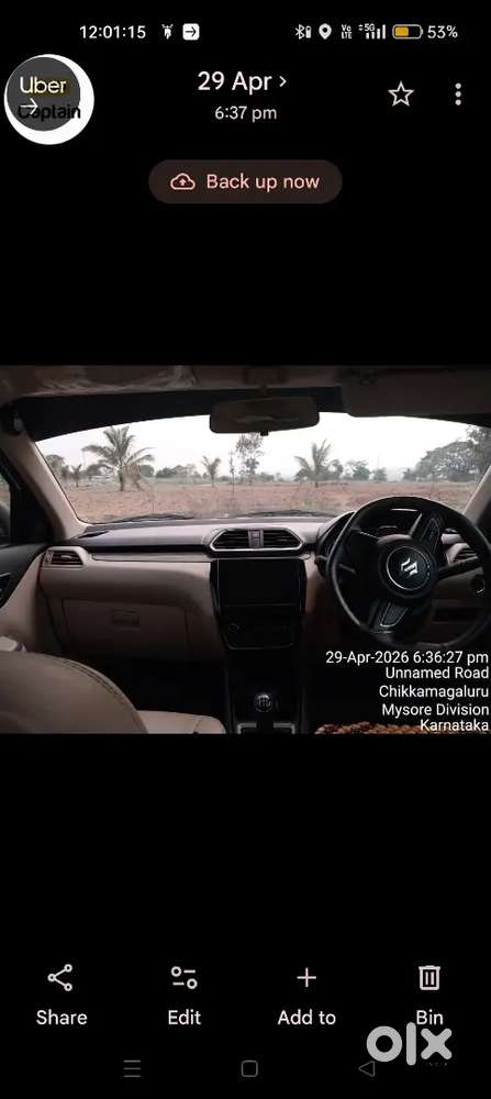 Maruti Suzuki Dzire Zxi Top Model 2024 Cng & Hybrids 23000 Km Driven