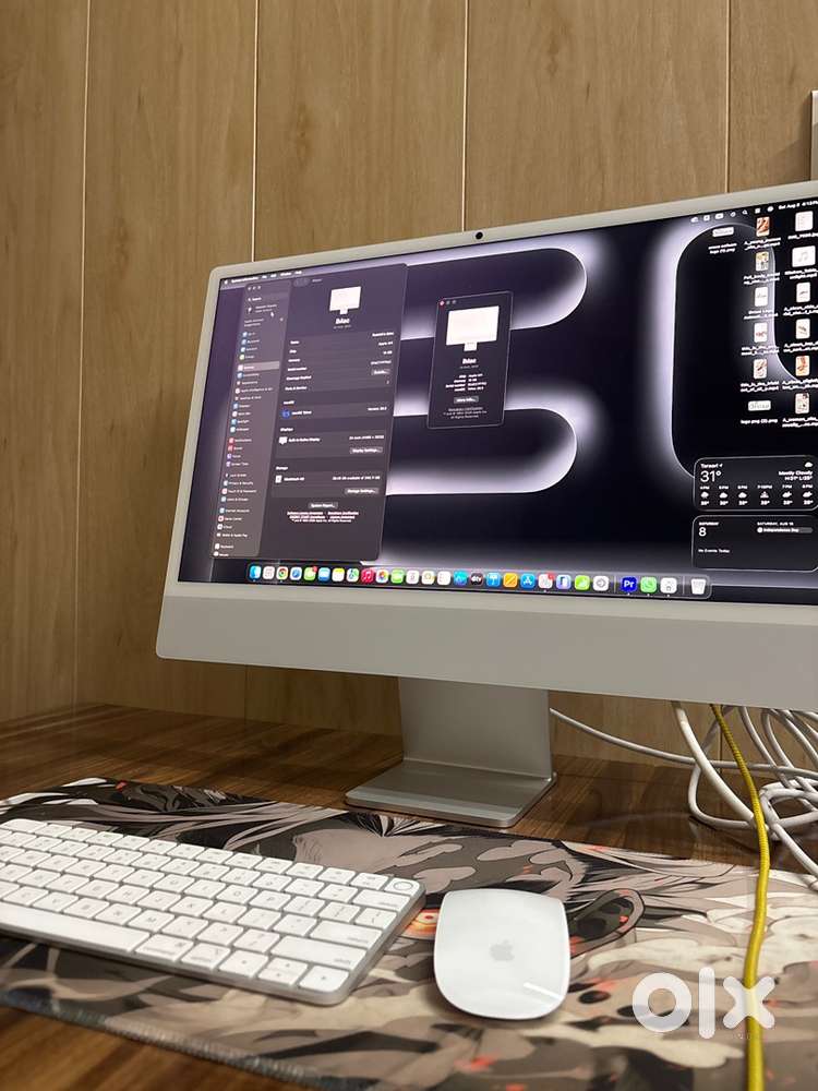 IMAC M4 24 inch silver 10core cpu 10core gpu