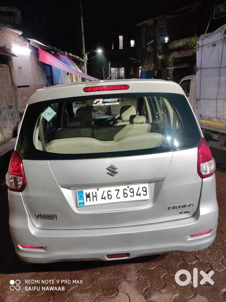 2014 Maruti Suzuki Ertiga Vxi Cng