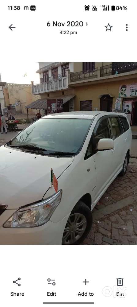 Toyota Innova 2.5 G2 2012 Diesel Manual