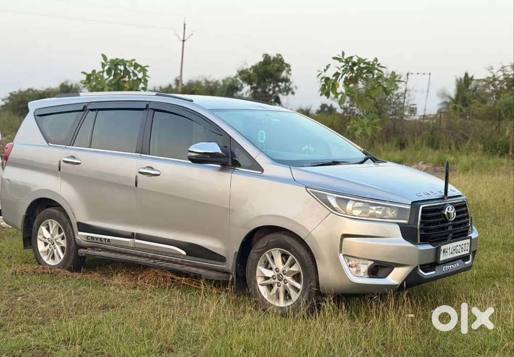  Innova Crysta  2.4 Gx Plus
➡️ Mh. 14
➡️ Model: 2019
➡️ Colour- Silv