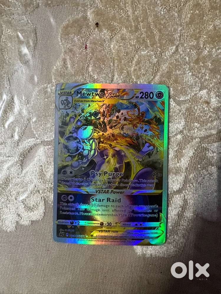 Rare Pokemon card  limited shine