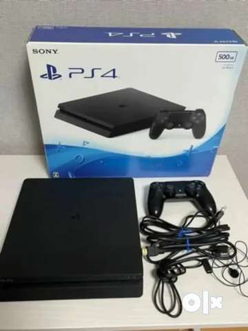 Sony PlayStation 4 PS4 Slim 500GB CUH-2000AB01 Jet Black - Games