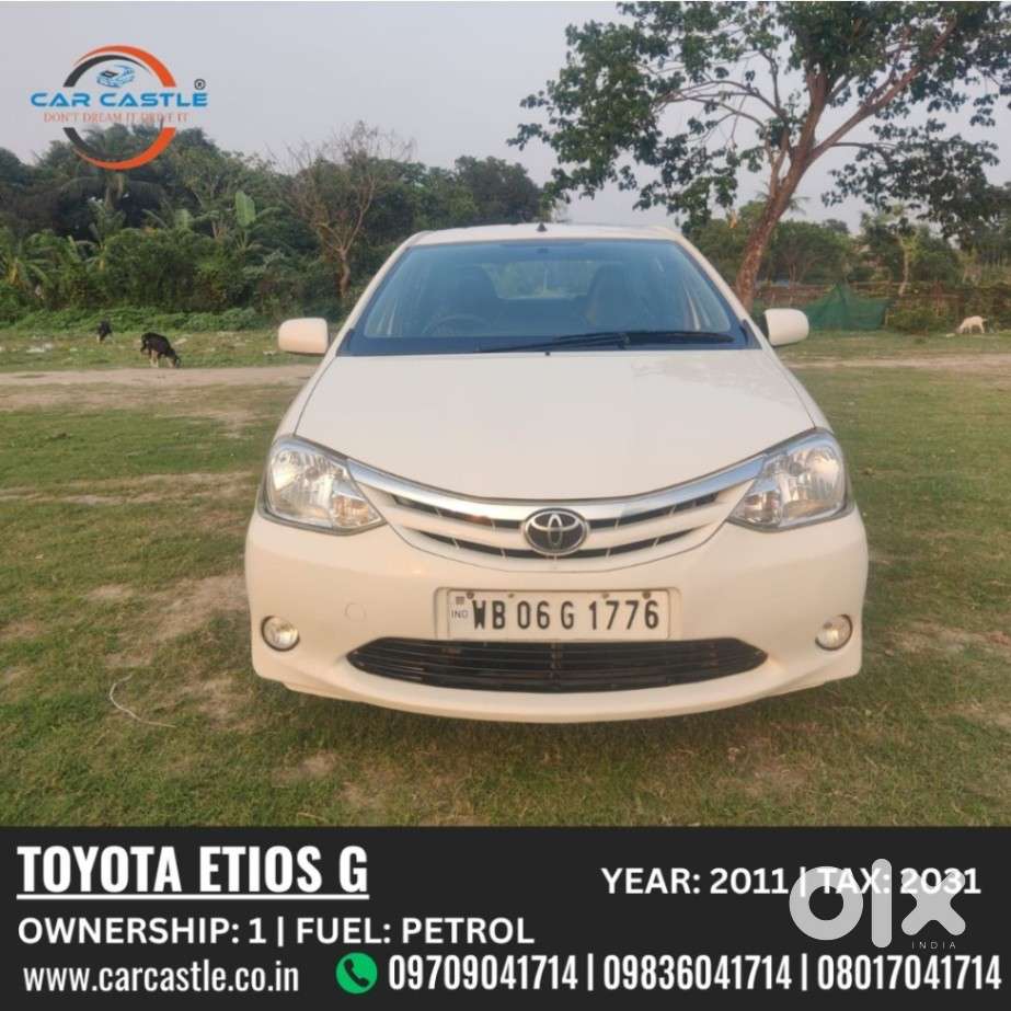 Toyota Etios 2010-2012 G, 2011, Petrol