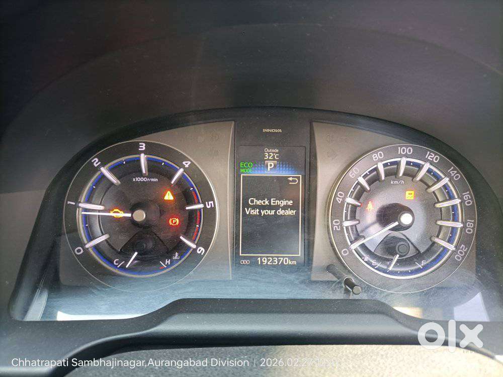 Toyota Innova Crysta 2.8 Gx At, 2017, Diesel