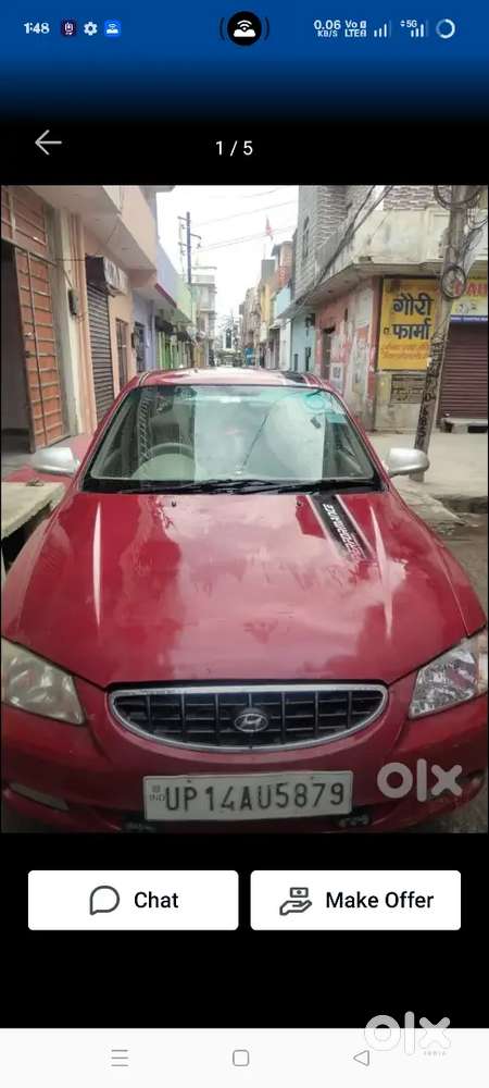 Hyundai Accent 2009 Petrol 60000 Km Driven