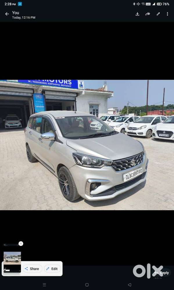 Maruti Suzuki Ertiga, 2021, Cng & Hybrids