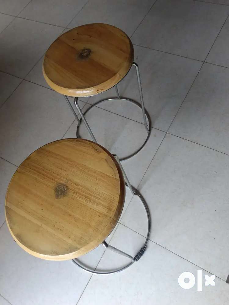 Wooden store stool olx