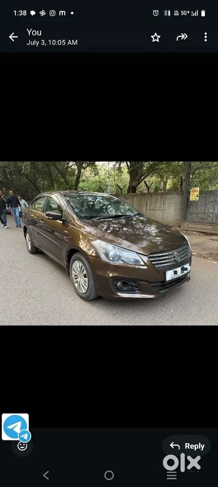 Maruti Suzuki Ciaz 2016 Diesel 96000 Km Driven