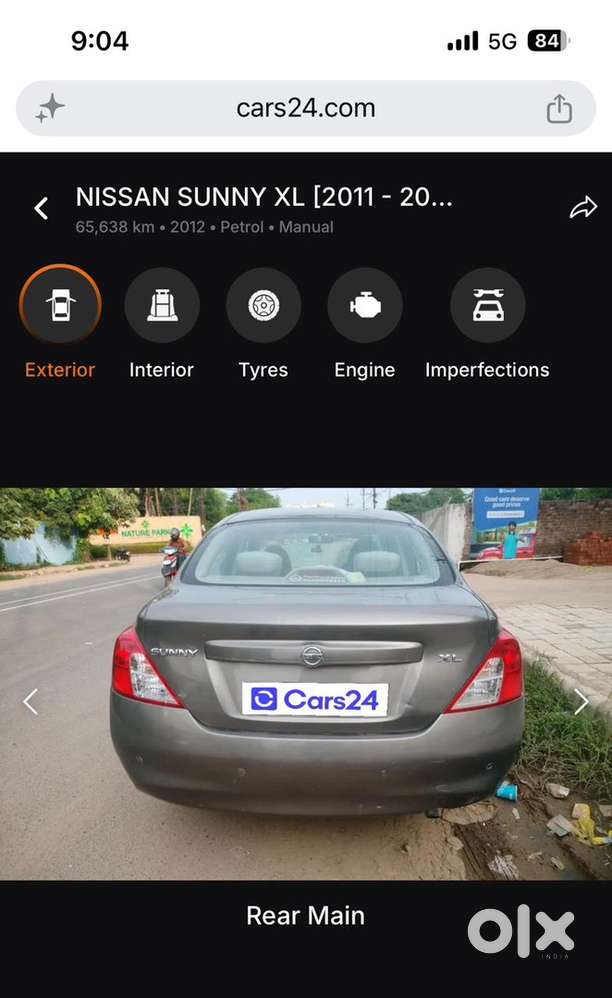 Nissan Sunny Petrol Manual 2012