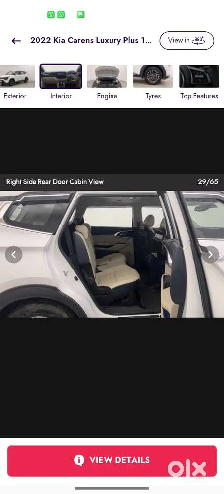 Kia Carens 2022 Petrol 25000 Km Driven