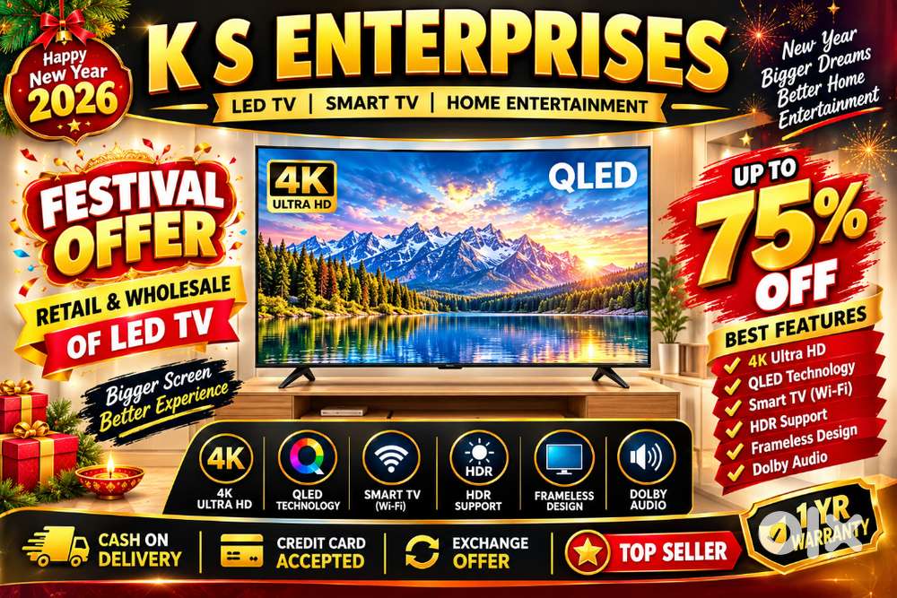 32 INCH SMART LED TV, FULL HD IN 8,499/- ONLY.