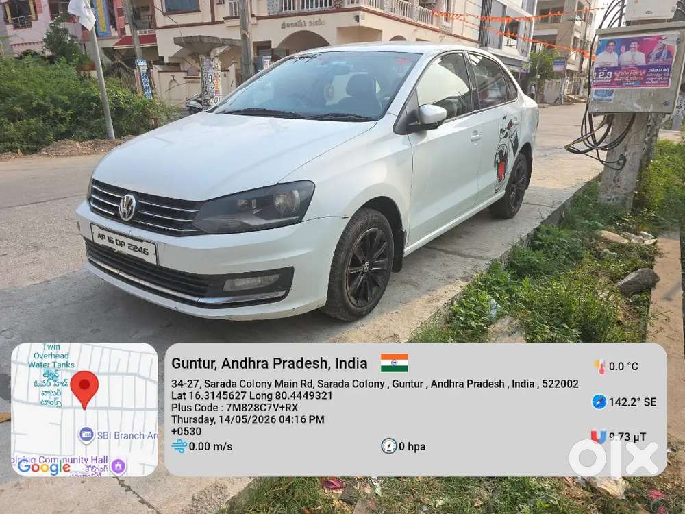 Volkswagen Vento 2016 Diesel 148000 Km Driven No Need Spend 1 Rupee
