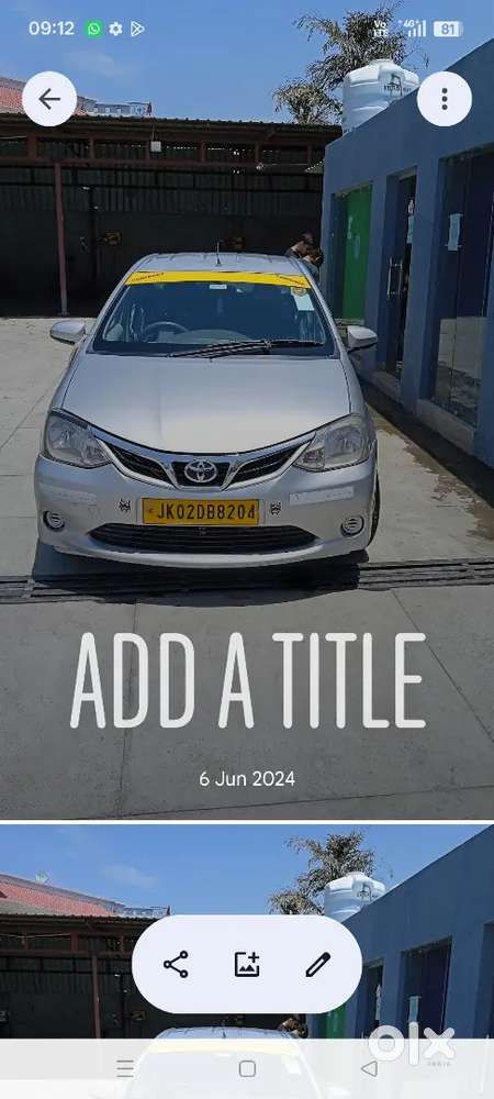 Toyota Etios 2015 Diesel 109500 Km Driven