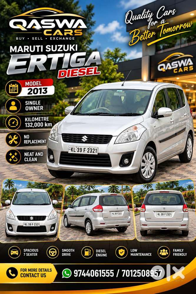 Maruti Suzuki Ertiga Vdi, 2013, Diesel